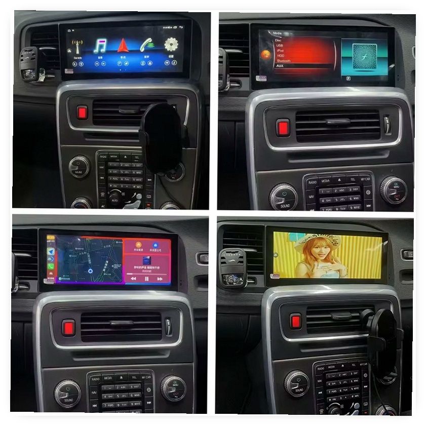 STWEI Android 14 Car Radio Multimedia Video Player for Volvo S60 V60 2011-2019 with GPS Navigation, DSP, Carplay, 4G Wi-Fi image 4