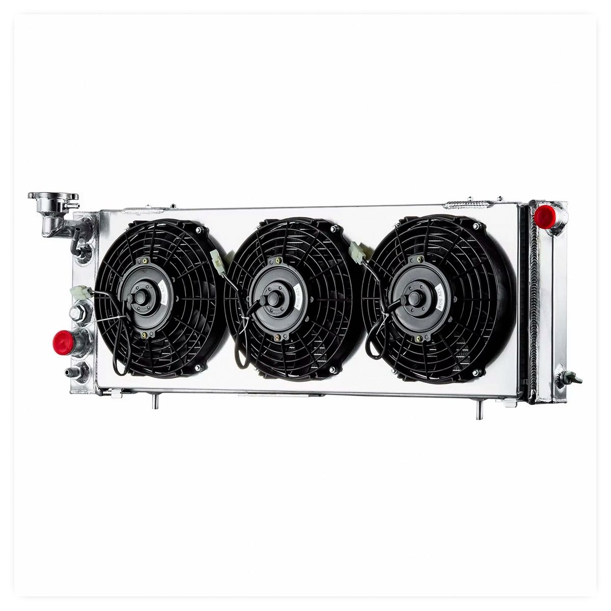 3 Row Radiator with Shroud Fan for Jeep Comanche Cherokee XJ 2.5L 4.0L 1984-2001