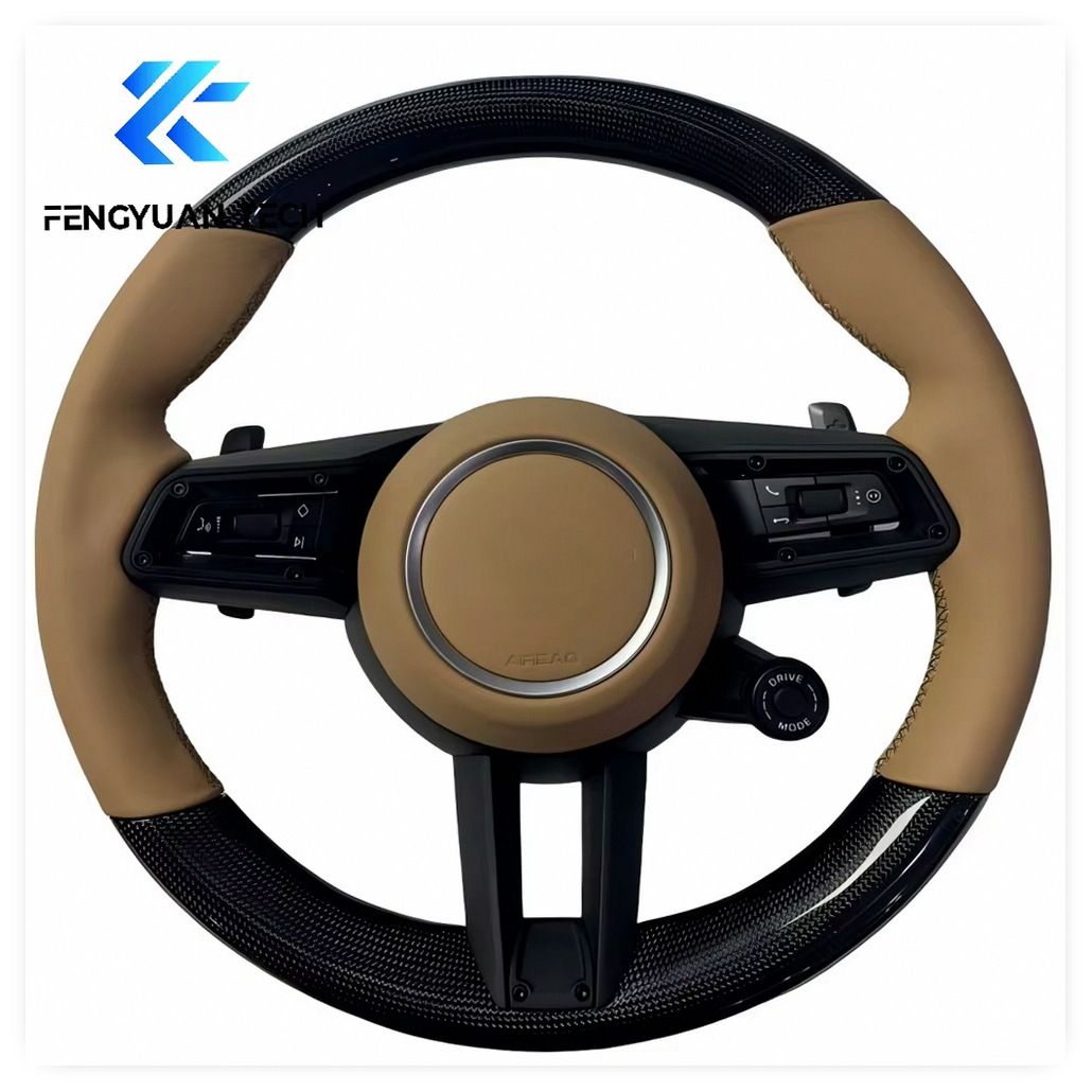 Carbon Fiber Steering Wheel for Porsche Cayenne Macan Panamera Boxster Coupe GT3 GT4 Pre-Facelift Models