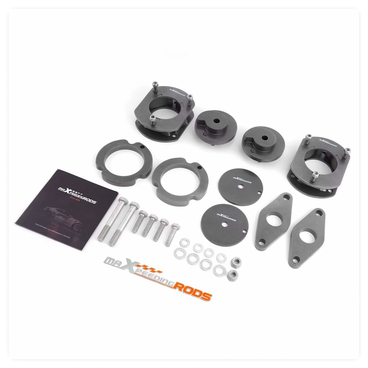 MaXpeedingrods 2.5" Front and 0.5" Rear Suspension Lift Kit for Jeep Grand Cherokee WK2 (2011-2022) image 4