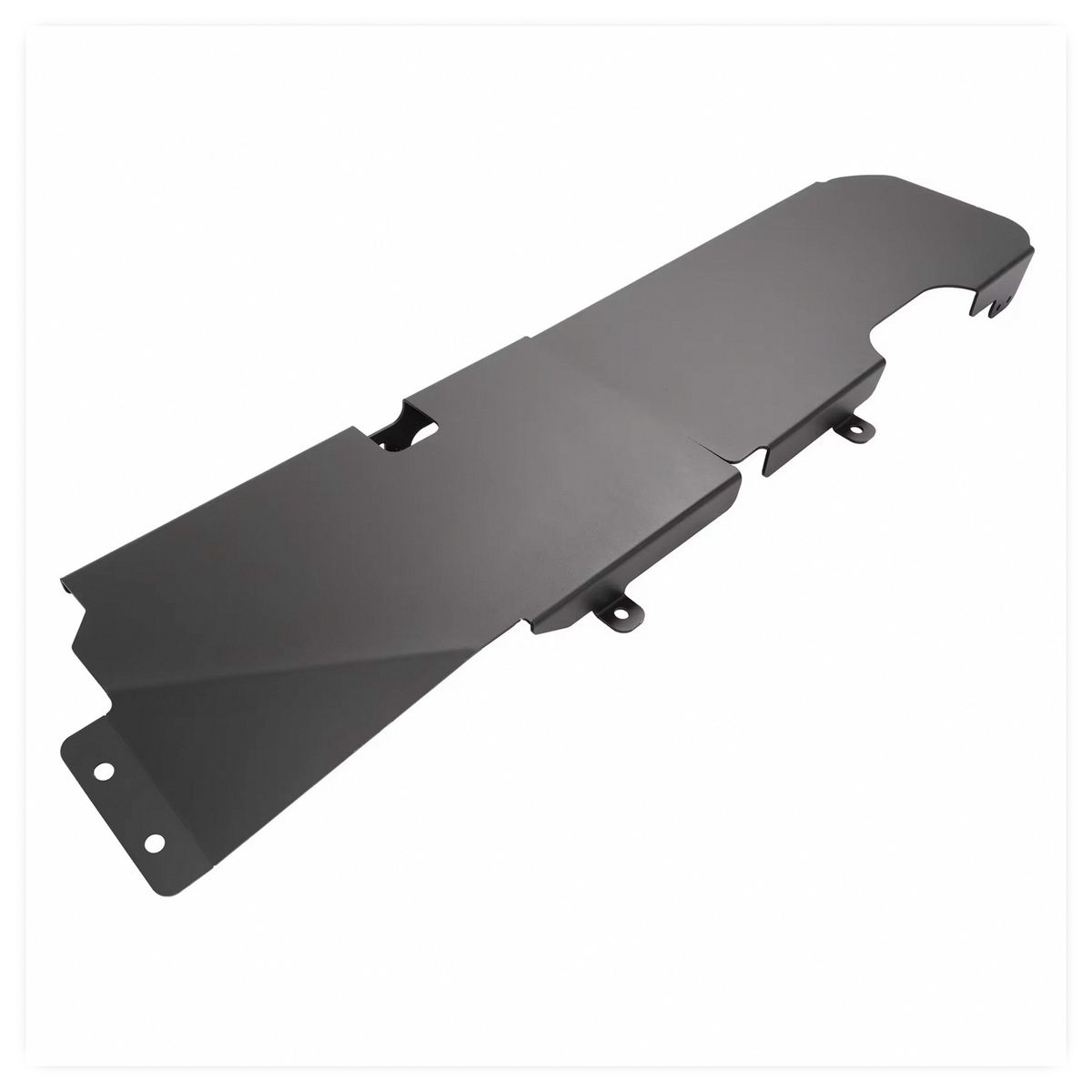Steel Gas Tank Skid Plate for Jeep Wrangler JK 4-Door 4WD - Black image 6