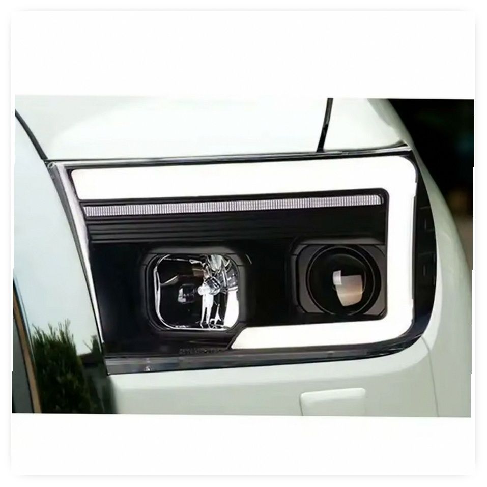 Modified Bi-Xenon LED Projector Headlight Assembly for Toyota Sequoia 2007-2013, 12V 100W, 6000K image 2