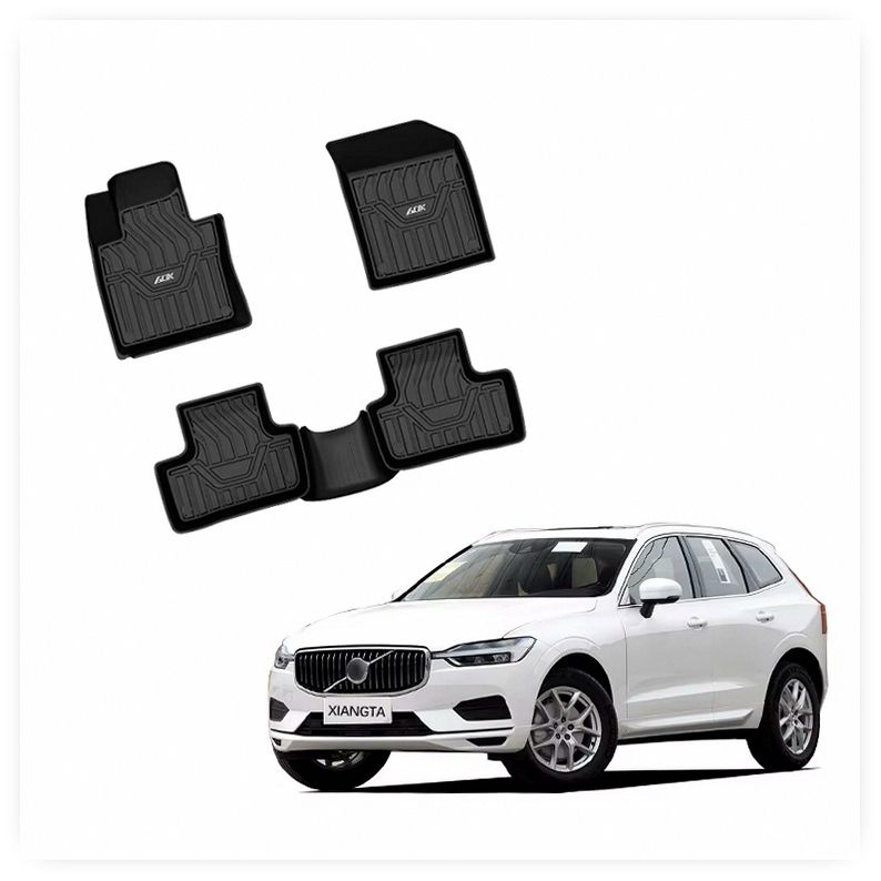 TPE Car Floor Mats for Volvo XC60 2018+ (Front & Rear Set) image 3