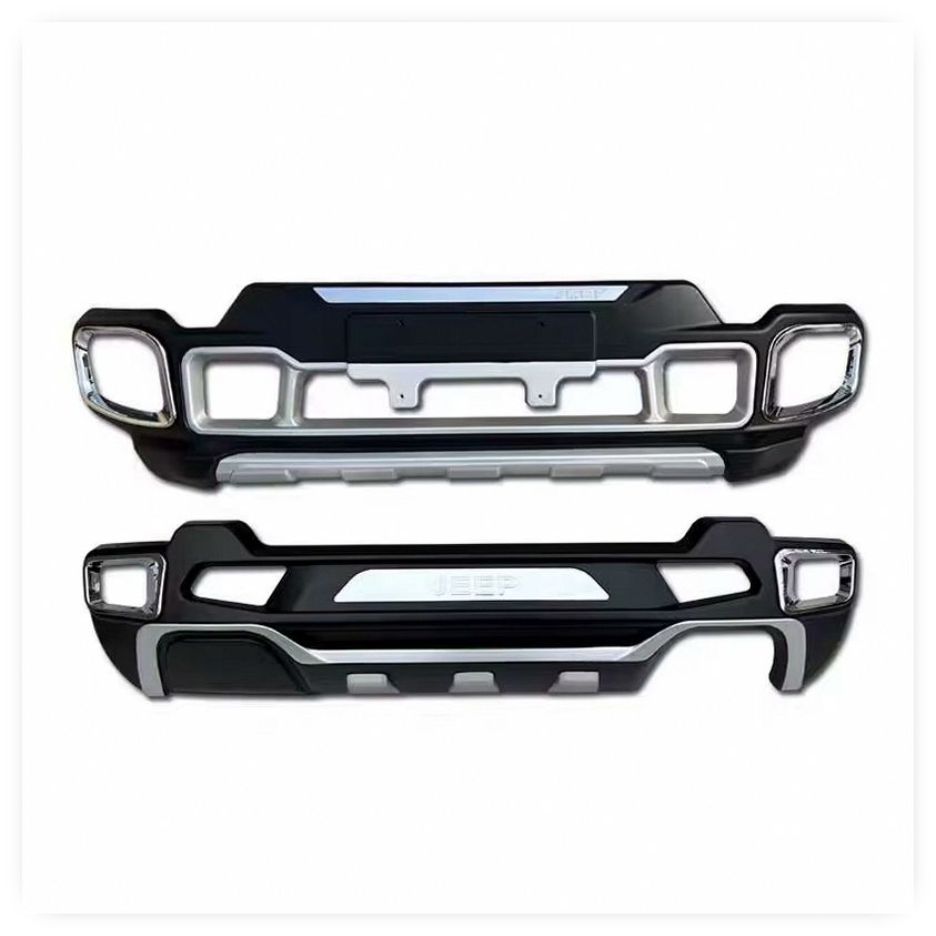 High Quality Modified Front Bumper Protector Guard for Renegade 2016 Black Silver