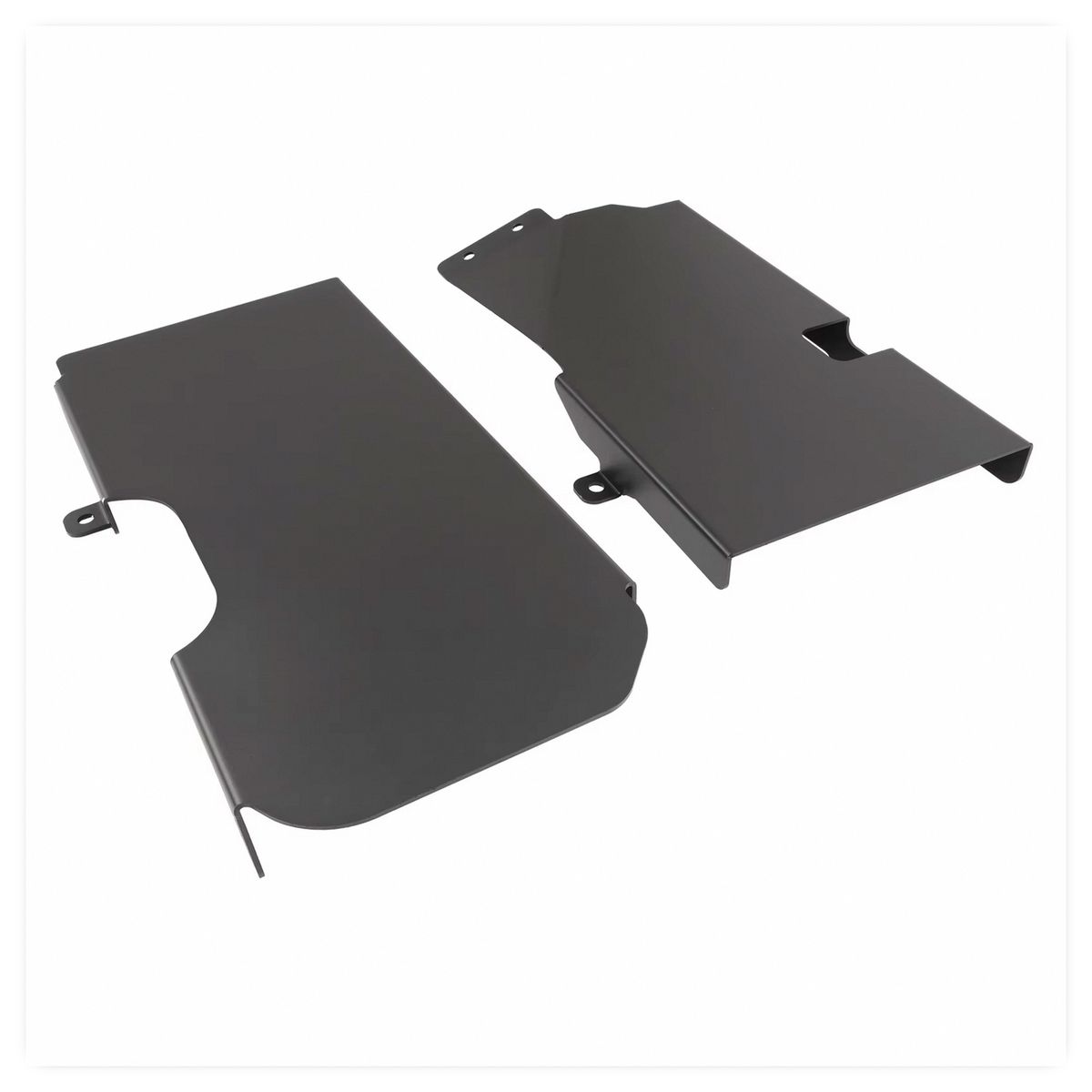 Steel Gas Tank Skid Plate for Jeep Wrangler JK 4-Door 4WD - Black image 3