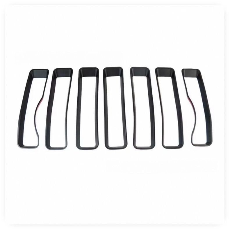 Exclusive Front Grille Mesh Insert Snap-On Accessory Kit for JL/JLU Wrangler Sport (2018-2023) image 5