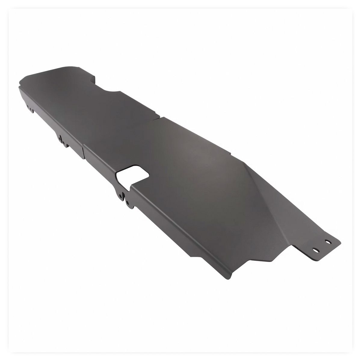 Steel Gas Tank Skid Plate for Jeep Wrangler JK 4-Door 4WD - Black image 4