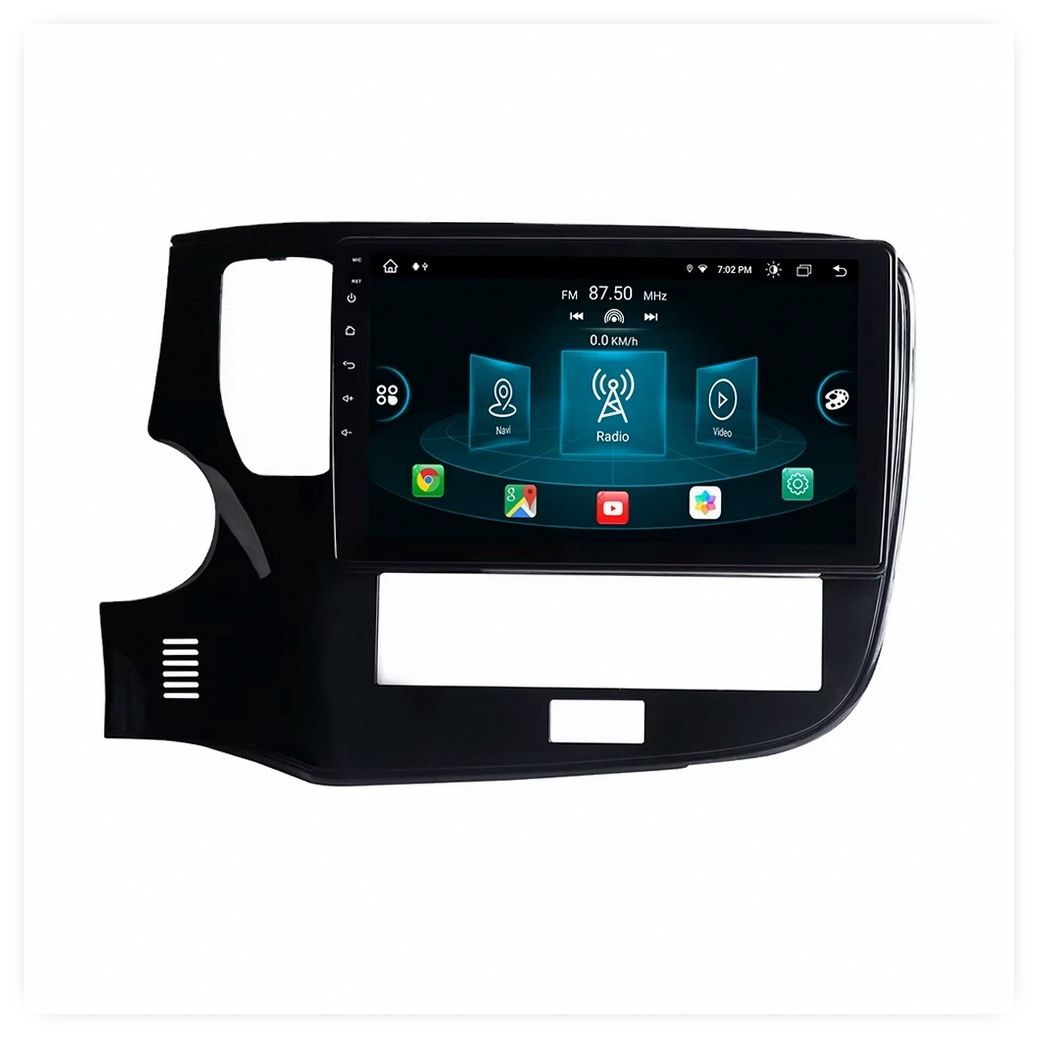 Android 13 Car Radio with CarPlay GPS Navigation and 4G for Mitsubishi Outlander 2020-2022 with 360 Camera Support