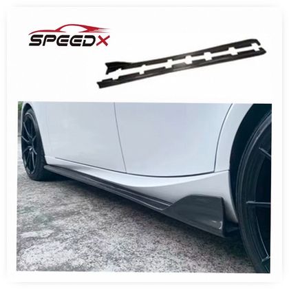Artisan Style Carbon Fiber Side Skirt Body Kit for Lexus IS XE30 2017-2019