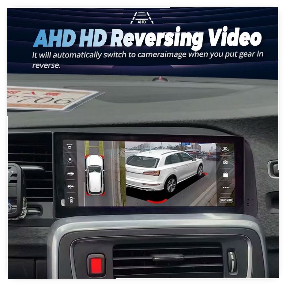8.8-inch Android 13 Multimedia Car Radio with GPS, DSP, and CarPlay for Volvo S60 V60 (2011-2019) Head Unit image 6