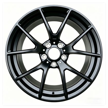 Matte Black Forged Aluminum Alloy Wheels (ET30/35) for BMW 3 Series F30/F31 (2012-2019) - 18-19 Inch