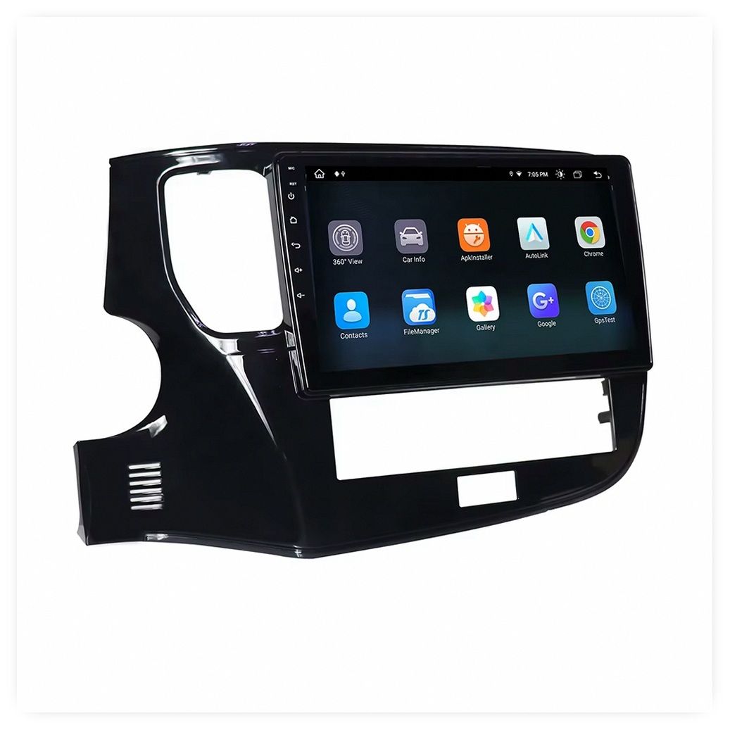 Android 13 Car Radio with CarPlay GPS Navigation and 4G for Mitsubishi Outlander 2020-2022 with 360 Camera Support