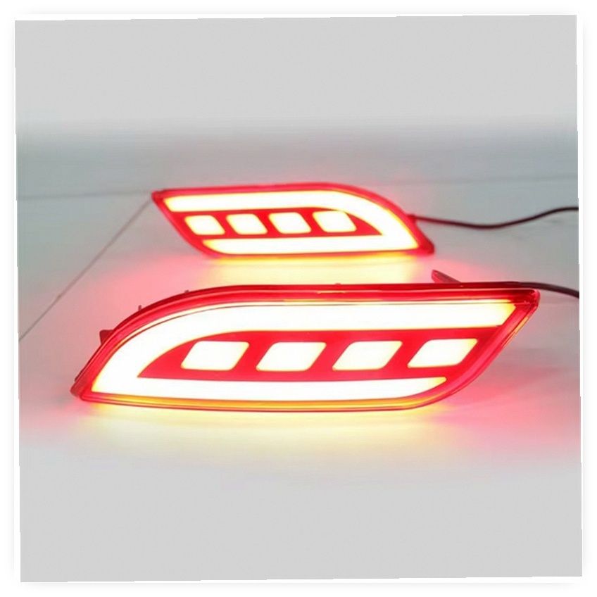LED Rear Bumper Tail Light Reflector for Jeep Compass 2017-2022 image 5