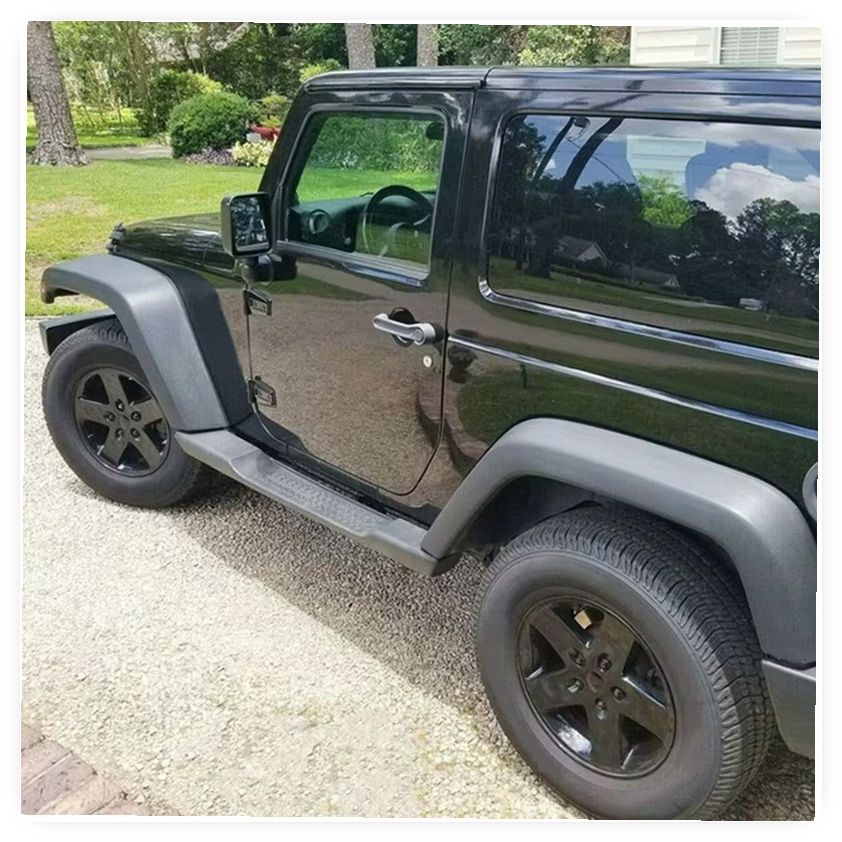 Premium Running Board Side Step for Jeep Wrangler JK (2012-2018) image 4