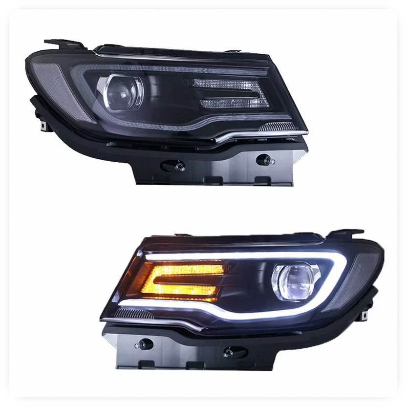 LED Headlight System for Jeep Compass MP (2017-2019) - Upgraded Front Lamp