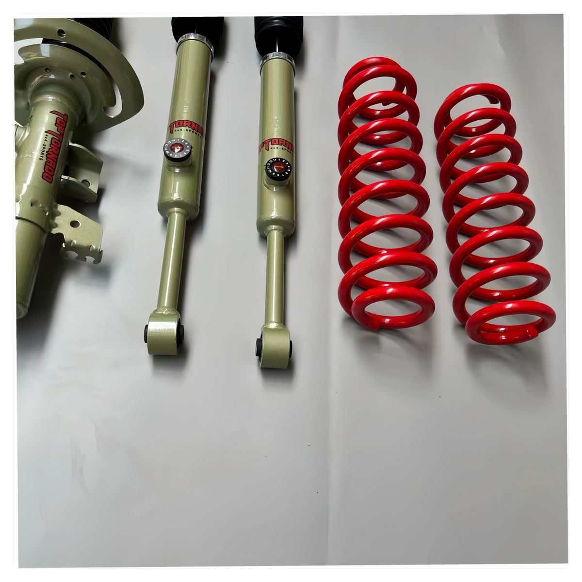 2-inch Off-Road Suspension Lift Kit with Adjustable 4x4 Shock Absorbers for Jeep Cherokee KL Facelift
