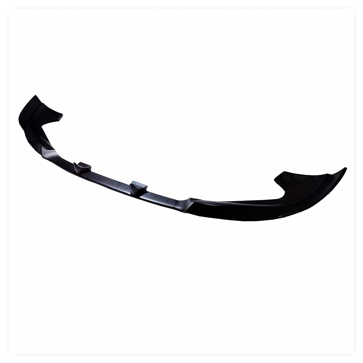 3-Piece Front Bumper Lip Splitter Kit for Jeep Grand Cherokee 2012-2016 SRT & SRT8, Carbon Fiber Style White image 3