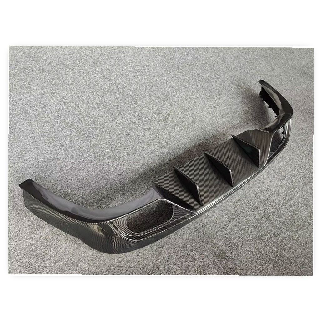 Genuine Carbon Fiber Rear Bumper Diffuser Body Kit for Jaguar F-Pace X761 (2016-2020)