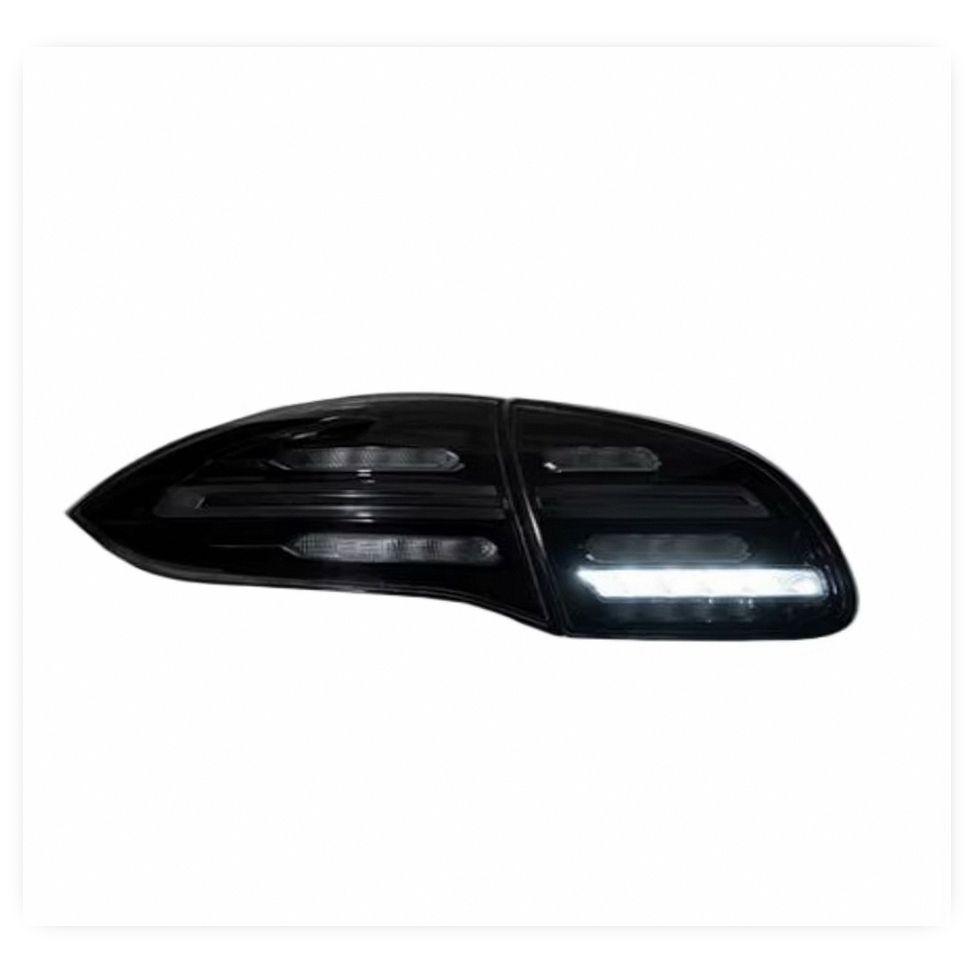 Black LED Sequential Turn Signal Tail Light Assembly for Porsche Cayenne 958 (2011-2014)