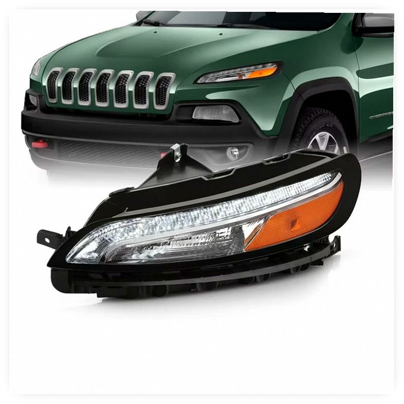 Signal Light Headlamp for Jeep Cherokee KL Pre-Facelift (2014-2018) - Factory Hot Sale image 4