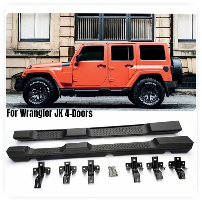 Premium Running Board Side Step for Jeep Wrangler JK (2012-2018)