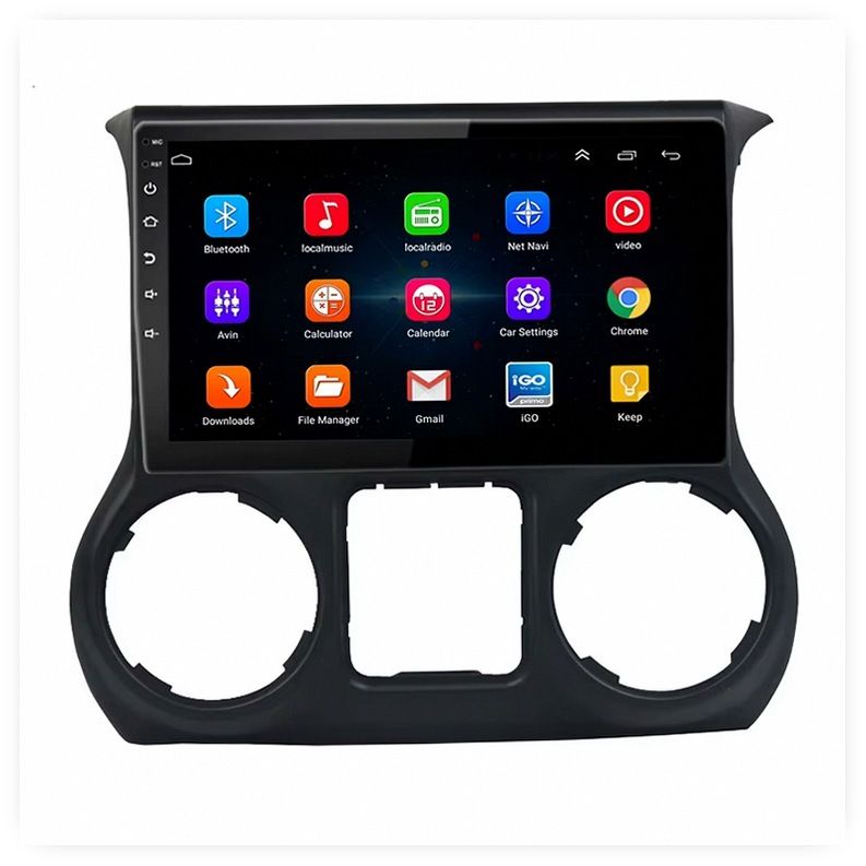 10-Inch Android Auto Touch Screen Car Radio Stereo for Jeep Wrangler JK 2011-2017 image 3