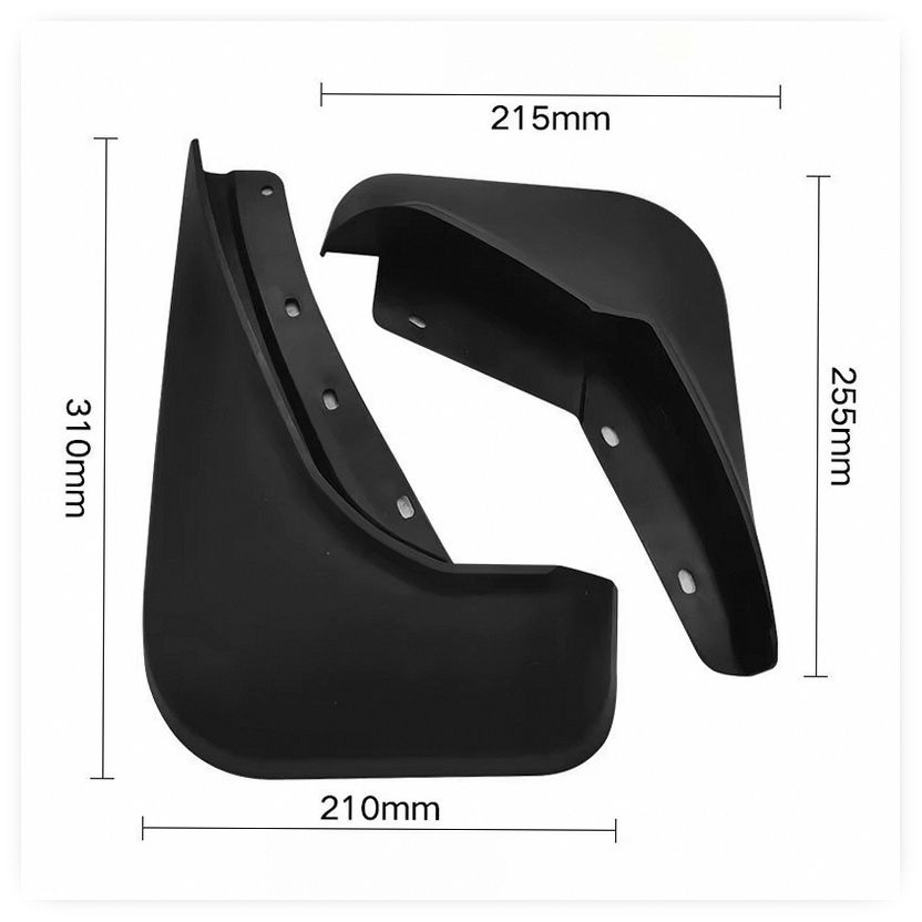 LUMA High Quality Plastic Mudflaps Splash Guards for Volvo XC60 2018-2024 image 6