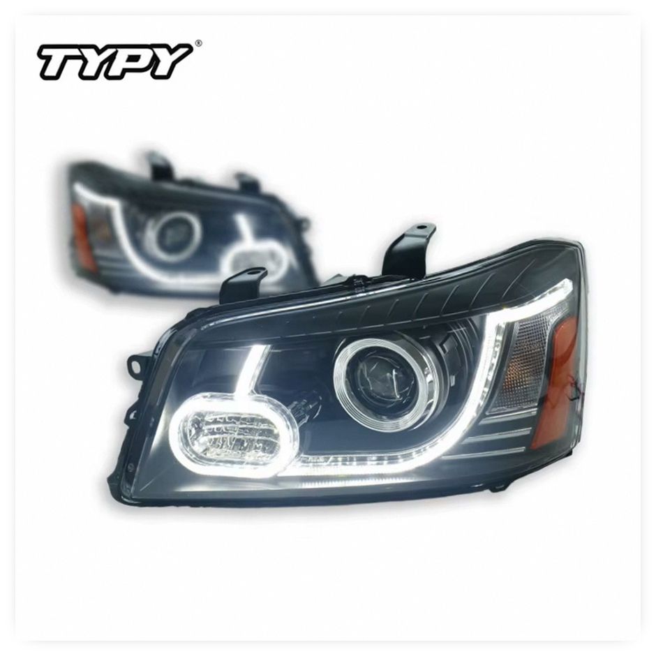 New Red Lens LED Projector Headlights for Toyota Highlander 2001-2007, High/Low Beam image 6