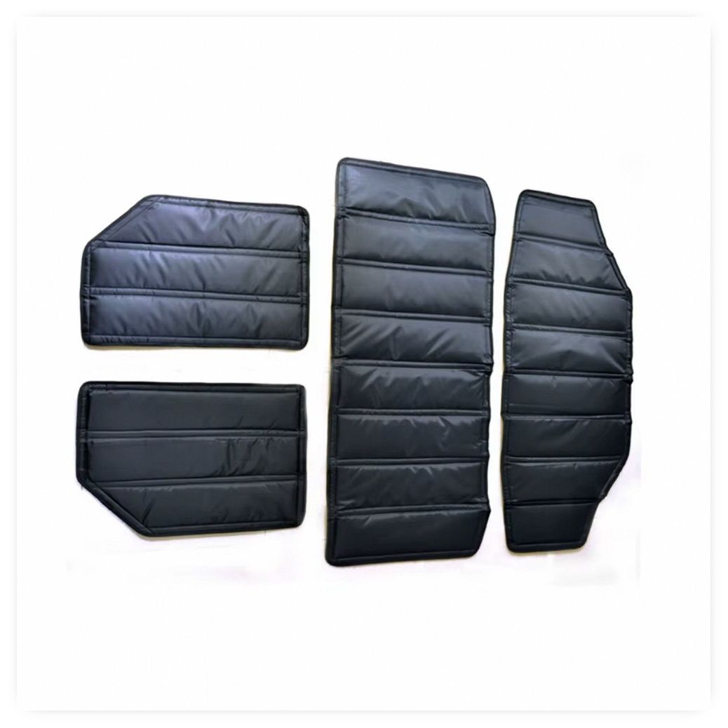 Black Cotton Roof Insulation for Jeep Wrangler JK 2012-2017 image 6