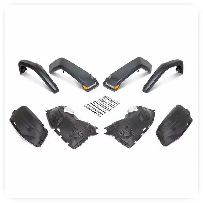 Fender Flares with Lights Front & Rear Inner Kit for Jeep Wrangler JL 2018+ image 4