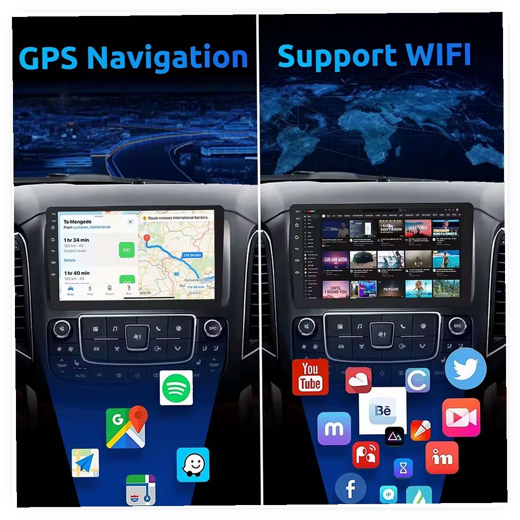 10-Inch Android Auto Touch Screen Car Radio Stereo for Jeep Wrangler JK 2011-2017 image 5