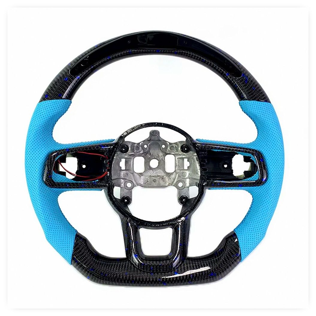 Carbon Fiber Steering Wheel for Jeep Wrangler JL Grand Cherokee