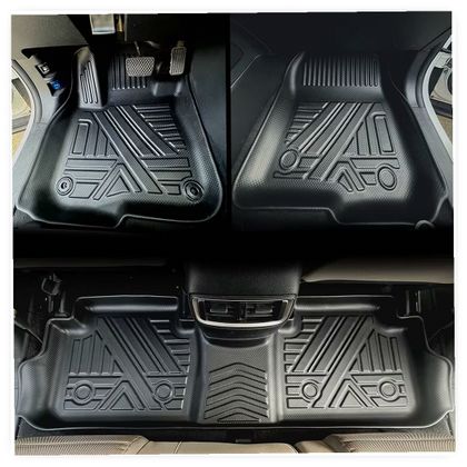 All-Weather 3D TPE Full Set Carpet Floor Mats for 2018-2021 Lexus NX AZ10 - Easy Clean, Wear-Resistant
