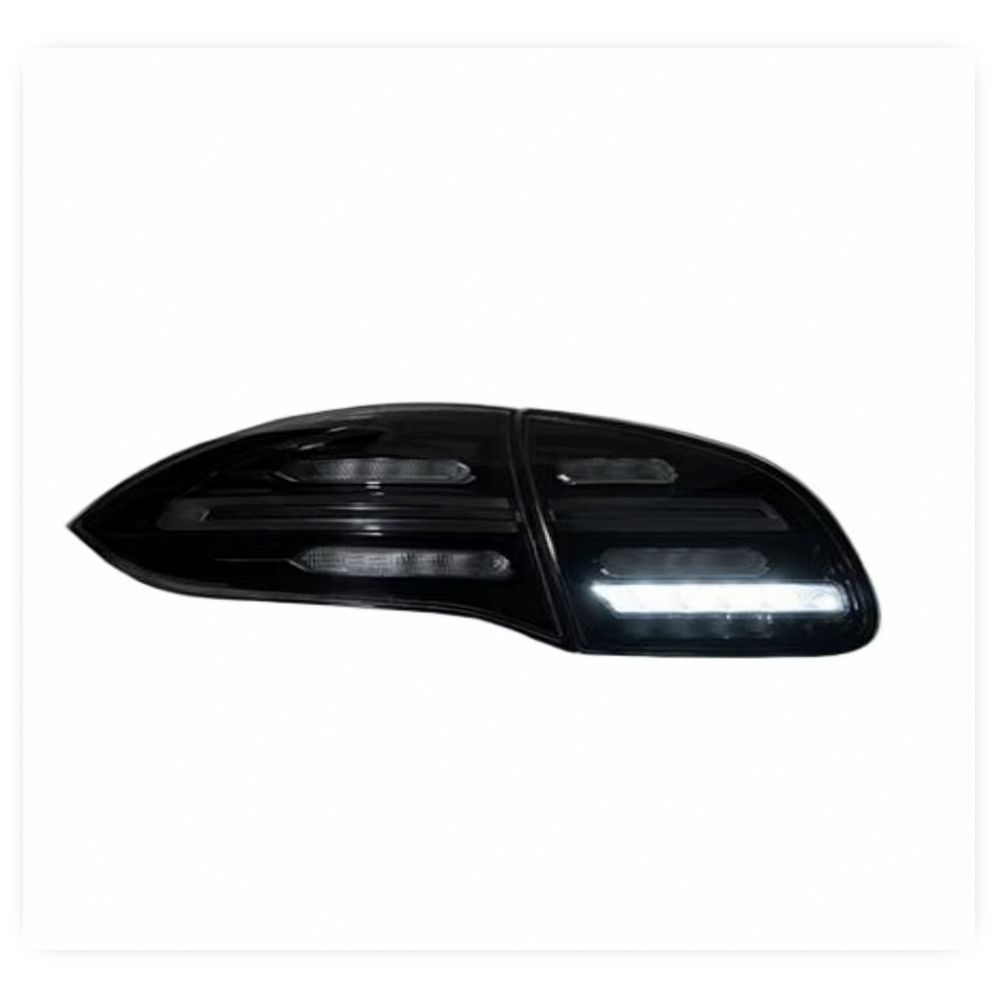 Black LED Sequential Turn Signal Tail Light Assembly for Porsche Cayenne 958 (2011-2014)