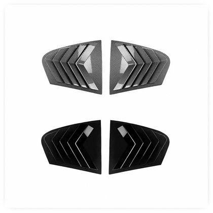 BMW 5 Series G30 Rear Triangle Louver Sticker - 2017-2023 Modification