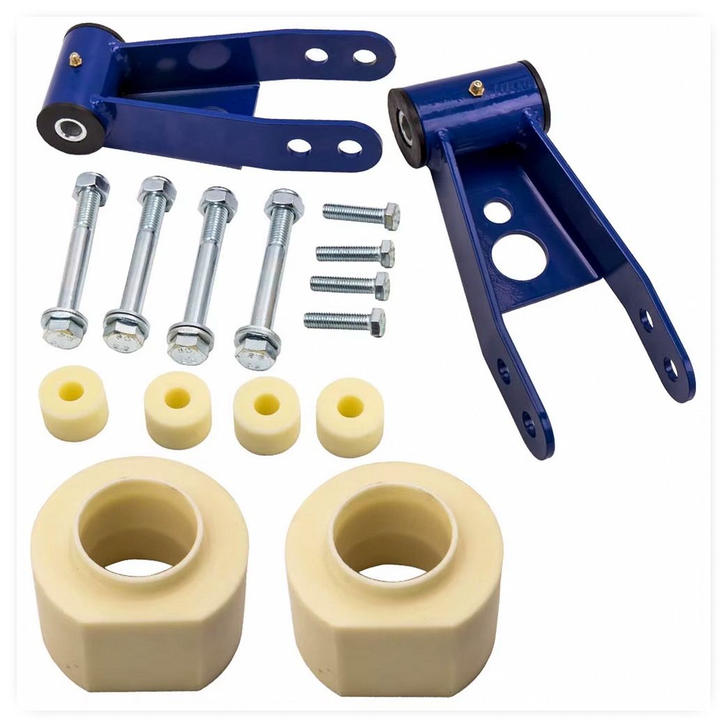 MaXpeedingrods Front 3" Lift Leveling Kit with Rear 2" Shackles for Jeep Cherokee XJ 4WD (1984-2001)