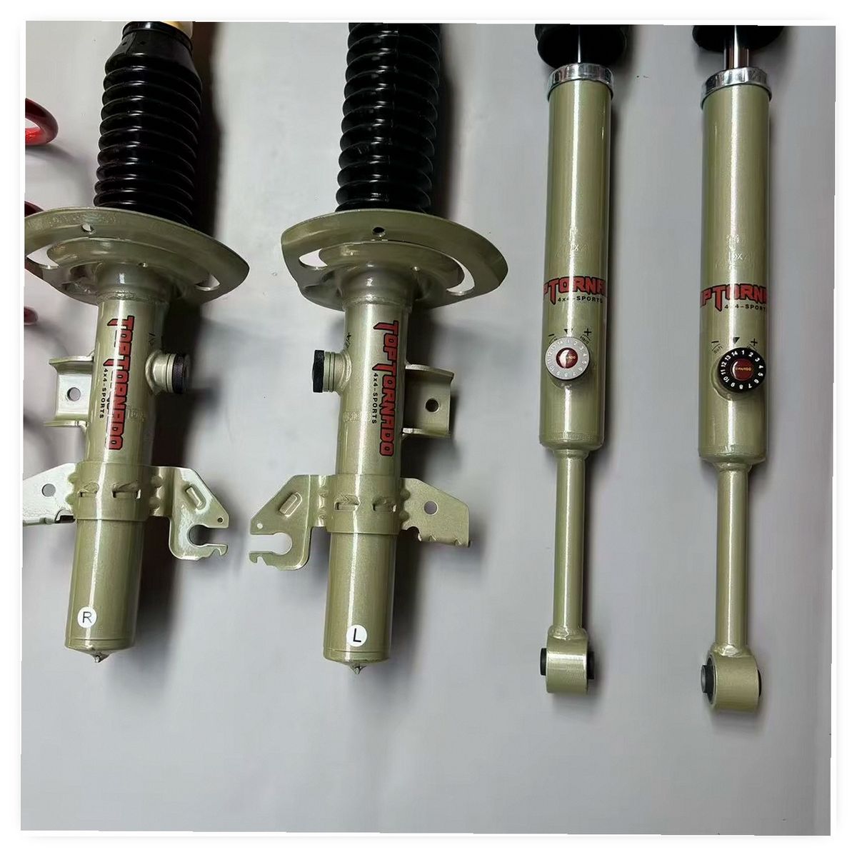 2-inch Off-Road Suspension Lift Kit with Adjustable 4x4 Shock Absorbers for Jeep Cherokee KL Facelift image 5